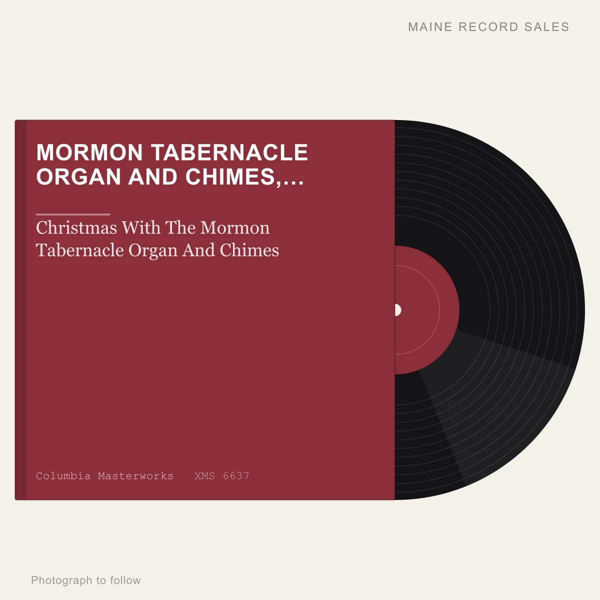 Mormon Tabernacle Organ And Chimes, Alexander Schreiner - Christmas With The Mormon Tabernacle Organ And Chimes (placeholder, photograph to follow)