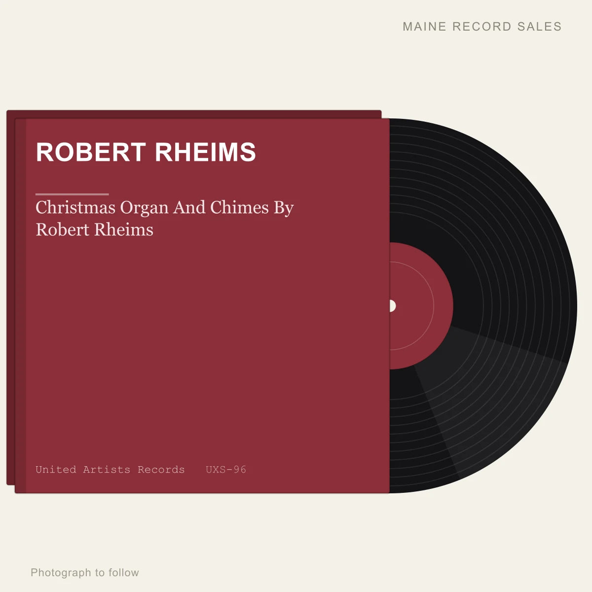 Robert Rheims - Christmas Organ And Chimes By Robert Rheims (placeholder, photograph to follow)