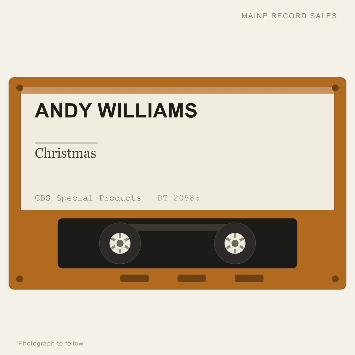 Andy Williams - Christmas (placeholder, photograph to follow)