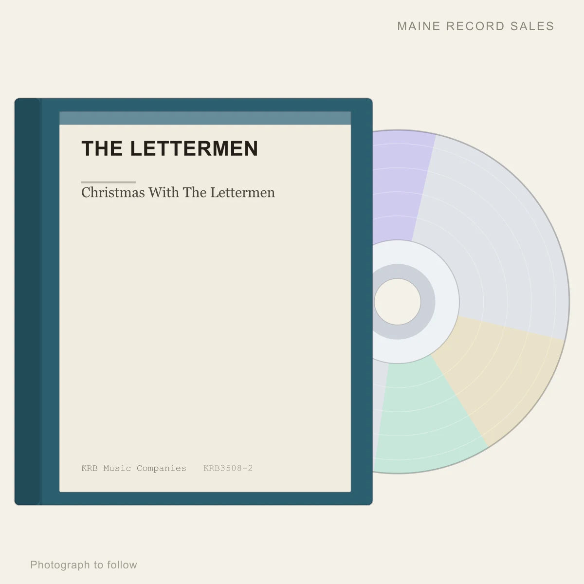 The Lettermen - Christmas With The Lettermen (placeholder, photograph to follow)