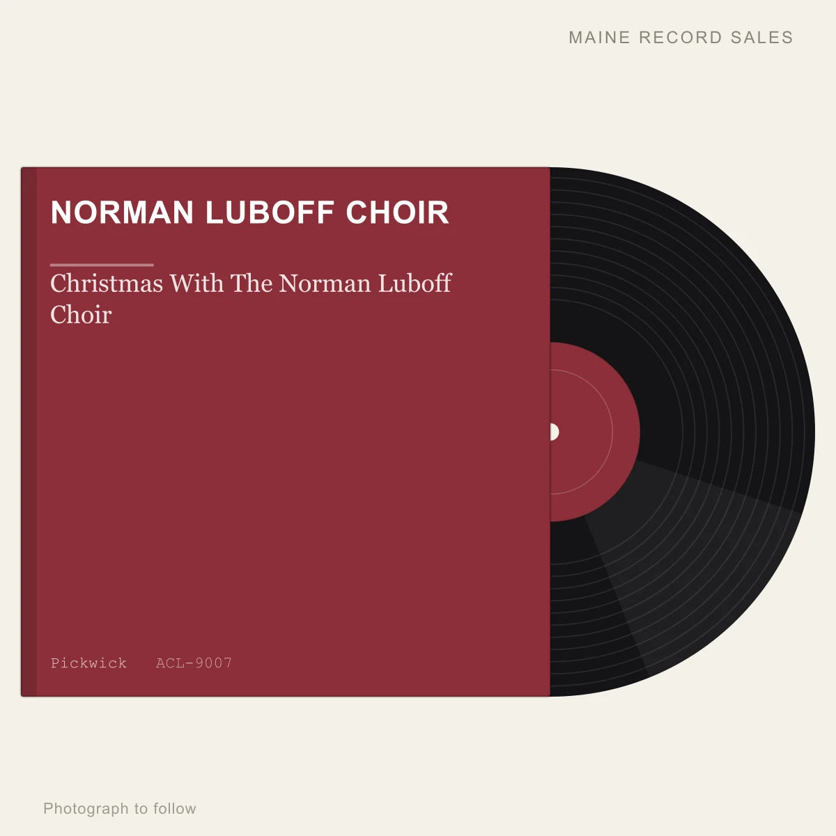 Norman Luboff Choir - Christmas With The Norman Luboff Choir (placeholder, photograph to follow)