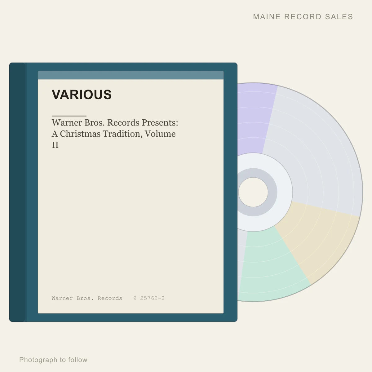 Various - Warner Bros. Records Presents:  A Christmas Tradition, Volume II (placeholder, photograph to follow)