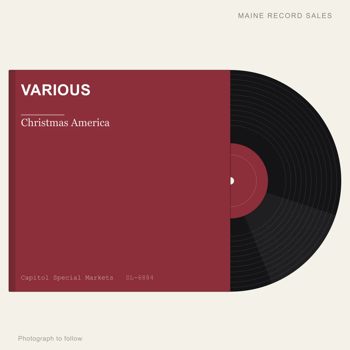 Various - Christmas America (placeholder, photograph to follow)