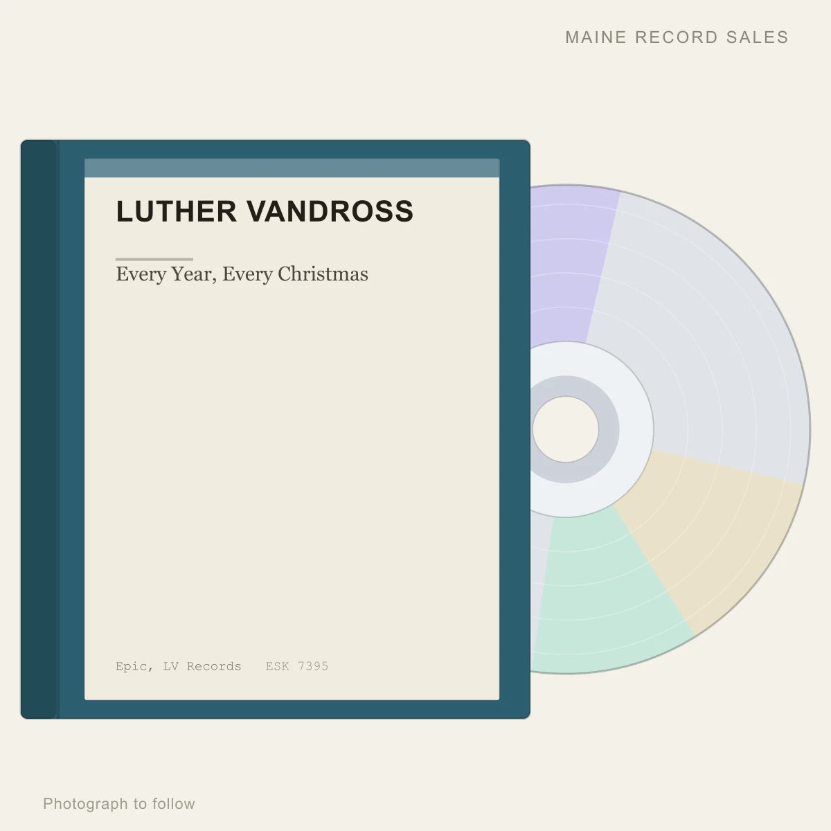 Luther Vandross - Every Year, Every Christmas (placeholder, photograph to follow)