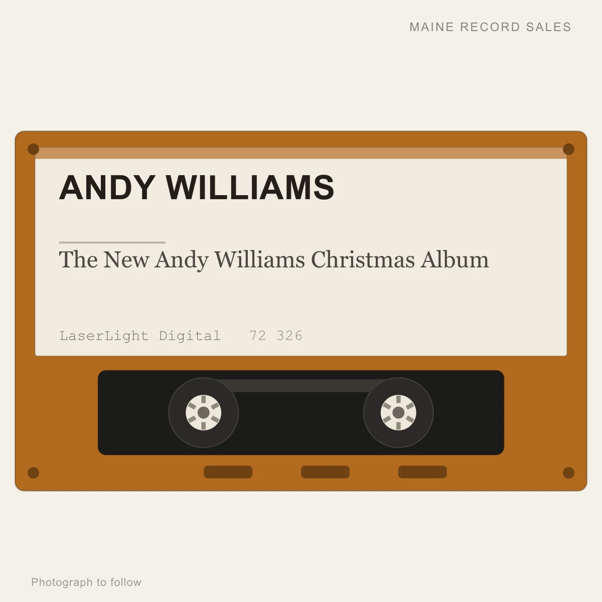 Andy Williams - The New Andy Williams Christmas Album (placeholder, photograph to follow)