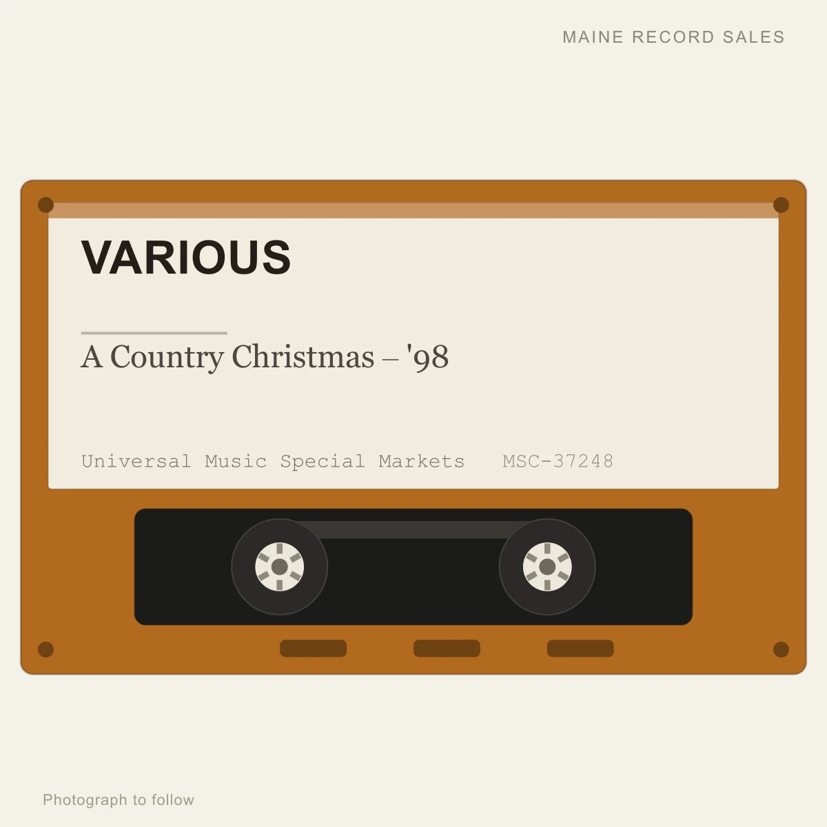 Various - A Country Christmas ‒ '98 (placeholder, photograph to follow)