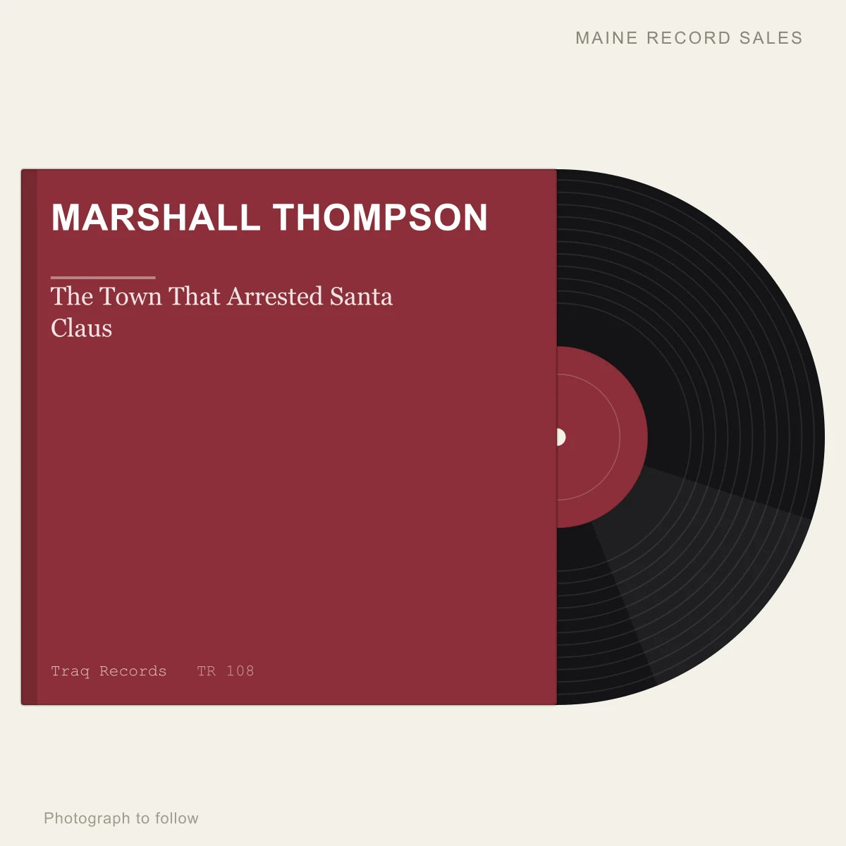 Marshall Thompson - The Town That Arrested Santa Claus (placeholder, photograph to follow)