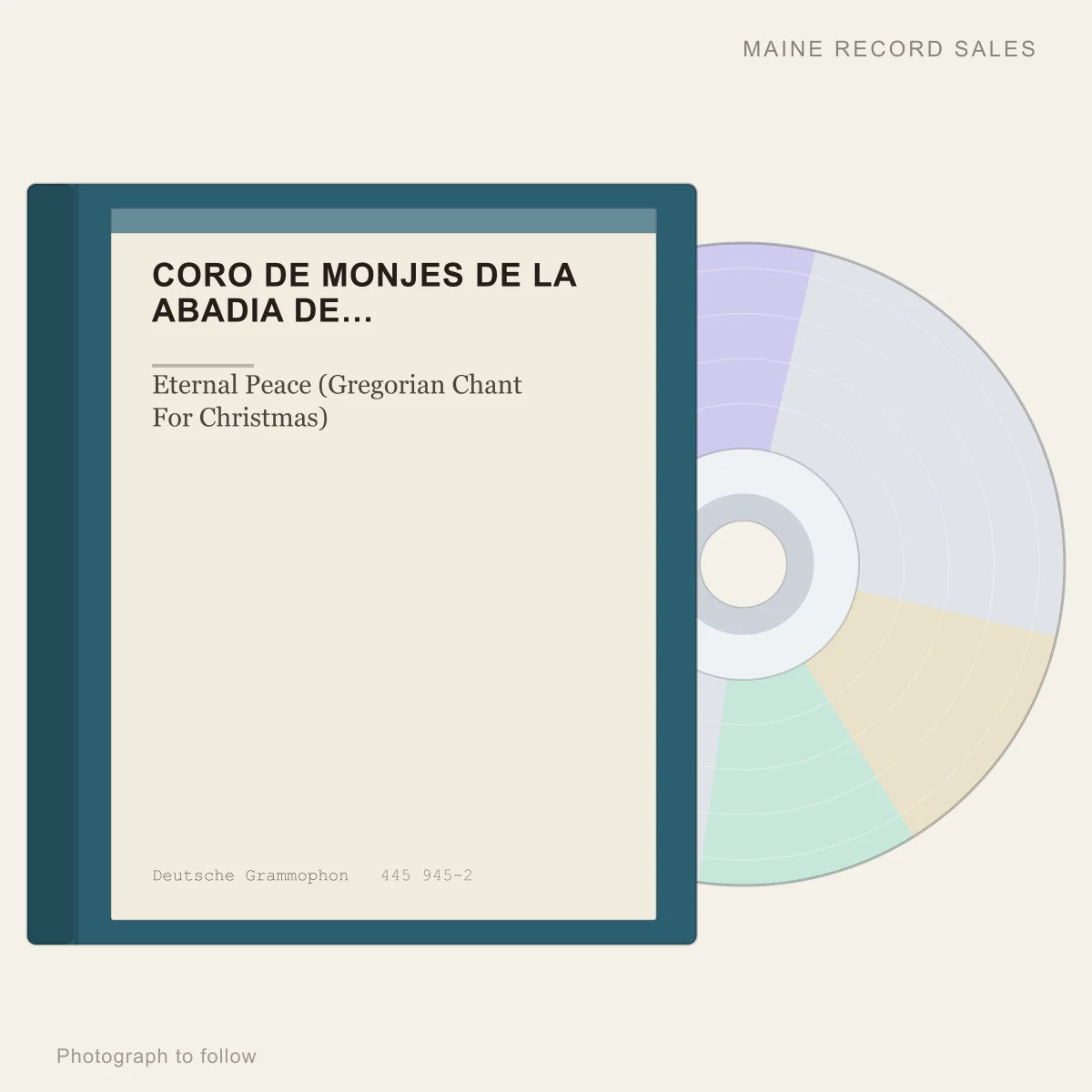 Coro de Monjes de la Abadia de Montserrat, Choralschola Der Benediktinerabtei Münsterschwarzach - Eternal Peace (Gregori (placeholder, photograph to follow)