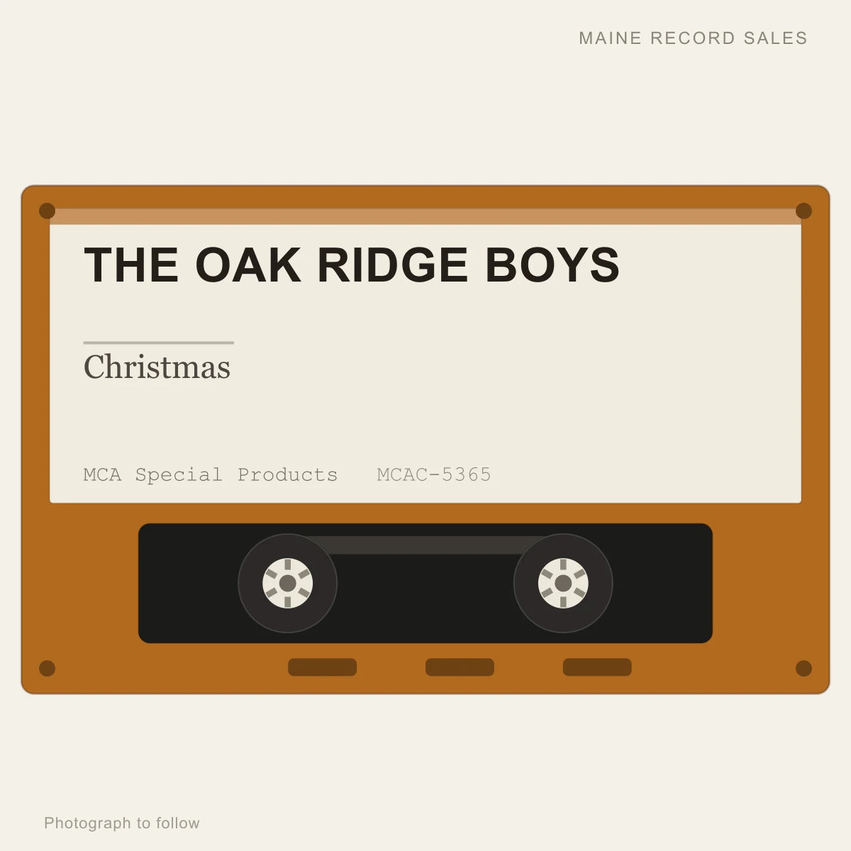 The Oak Ridge Boys - Christmas (placeholder, photograph to follow)