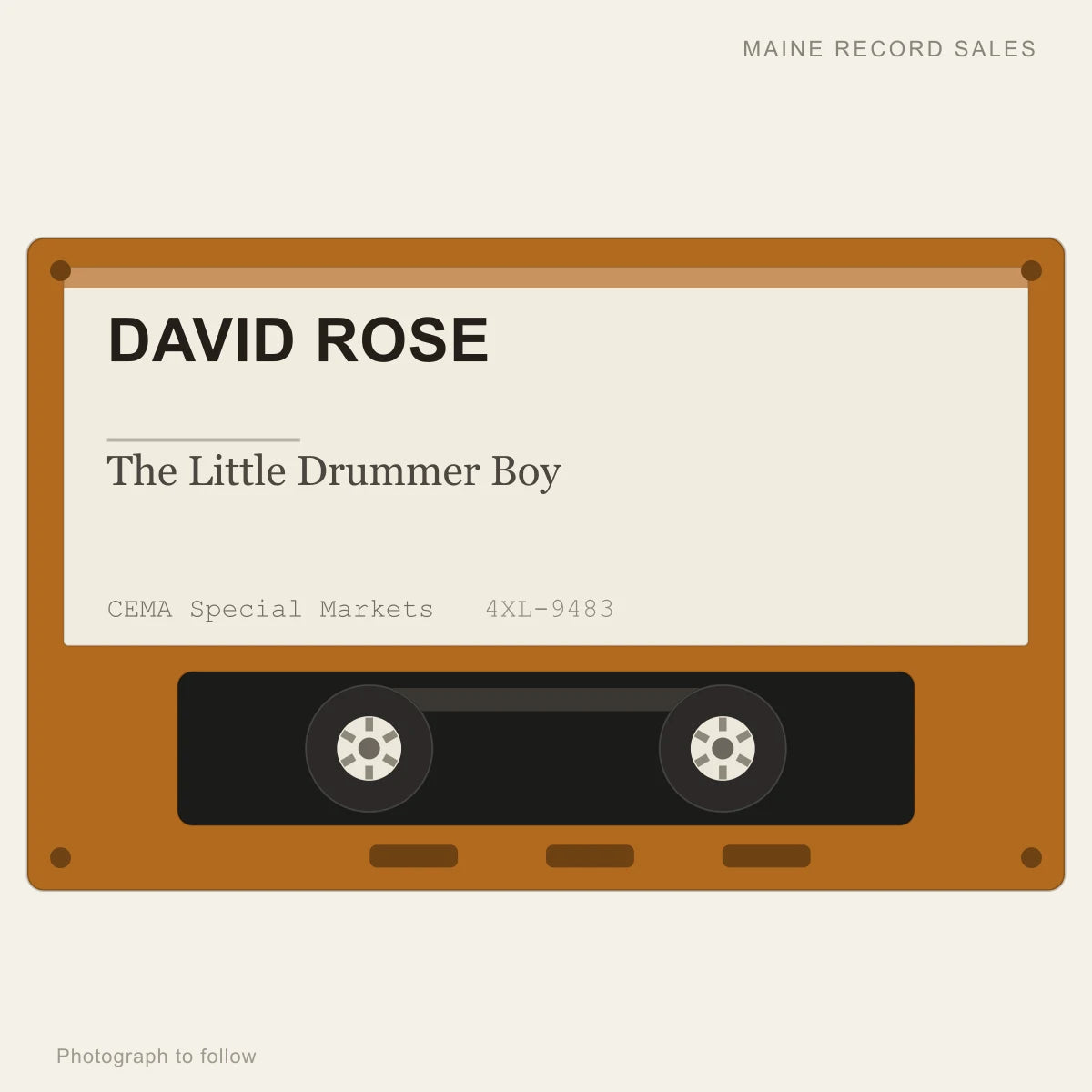 David Rose - The Little Drummer Boy (placeholder, photograph to follow)