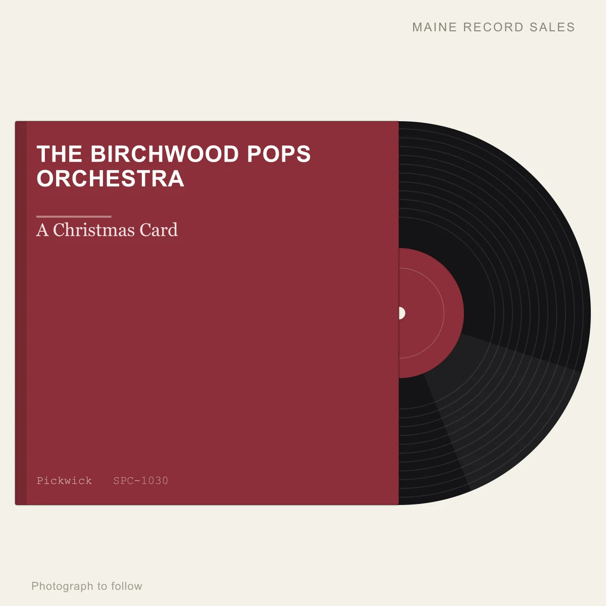 The Birchwood Pops Orchestra - A Christmas Card (placeholder, photograph to follow)