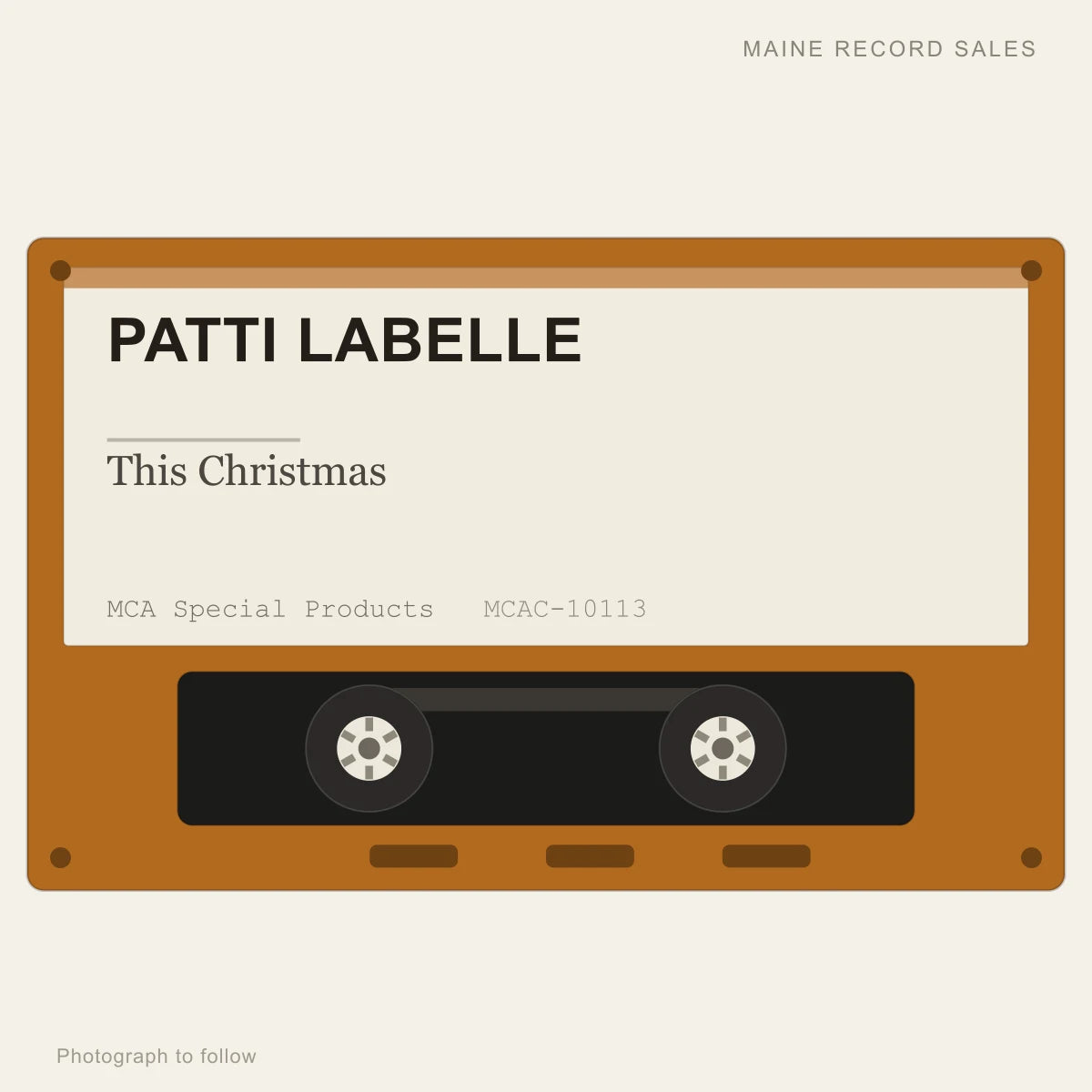 Patti LaBelle - This Christmas (placeholder, photograph to follow)