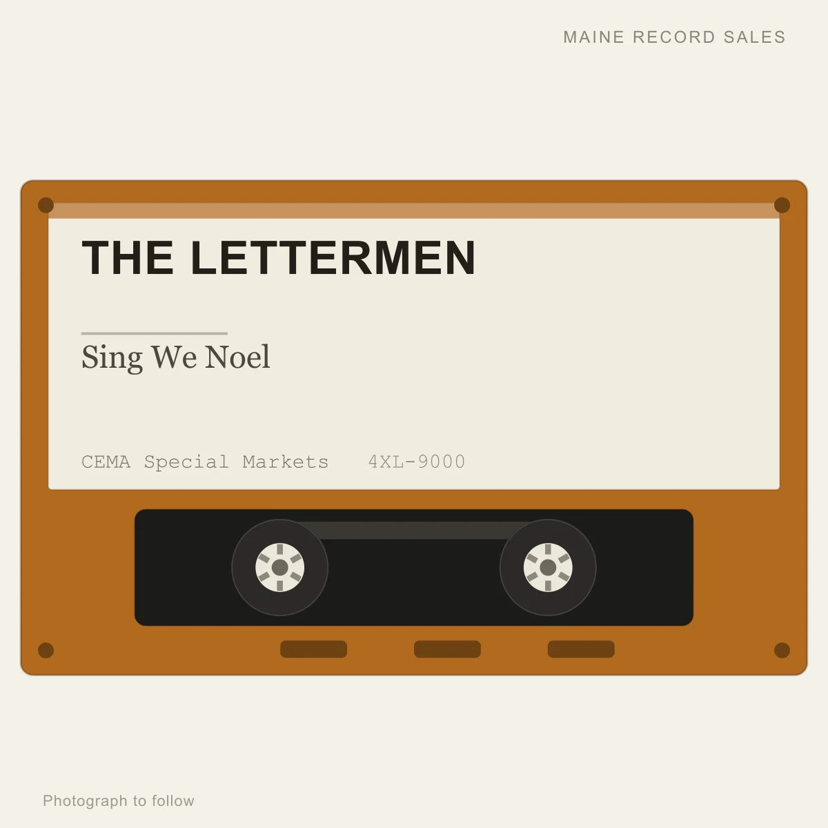 The Lettermen - Sing We Noel (placeholder, photograph to follow)