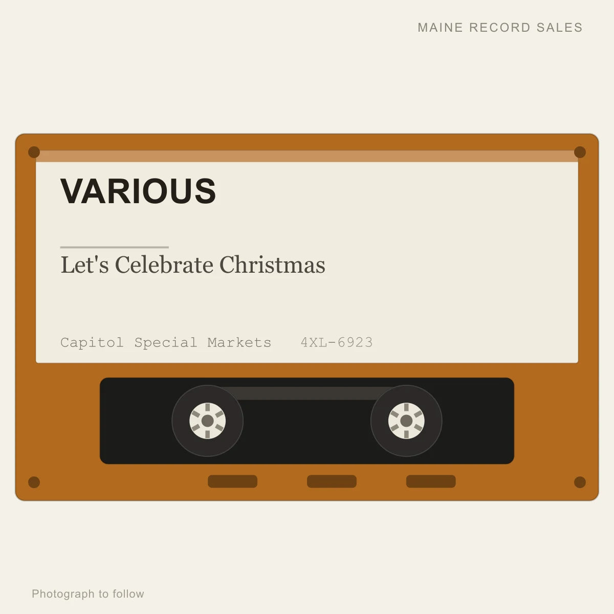 Various - Let's Celebrate Christmas (placeholder, photograph to follow)