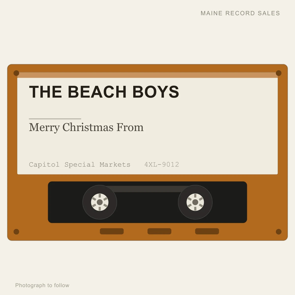 The Beach Boys - Merry Christmas From (placeholder, photograph to follow)