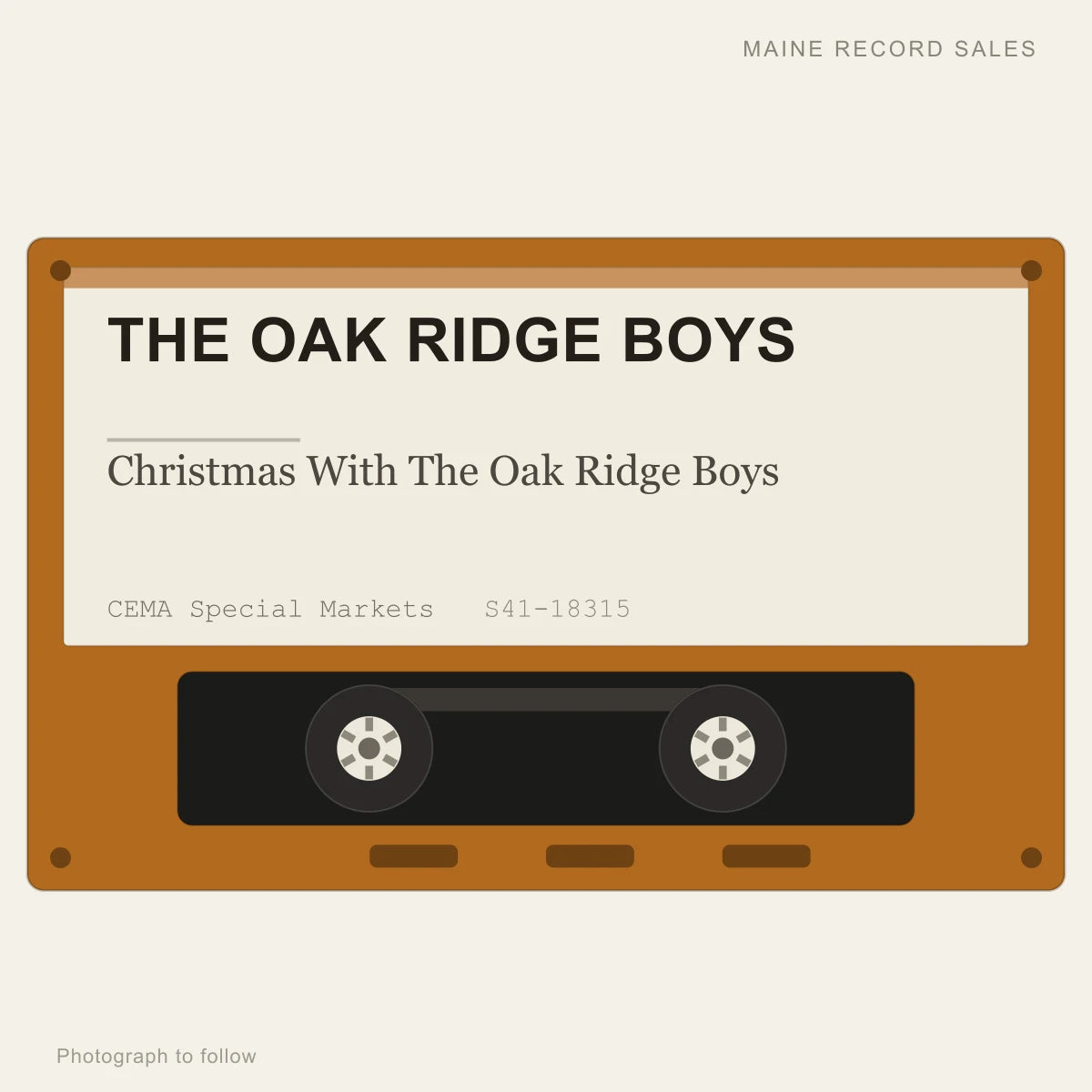 The Oak Ridge Boys - Christmas With The Oak Ridge Boys (placeholder, photograph to follow)