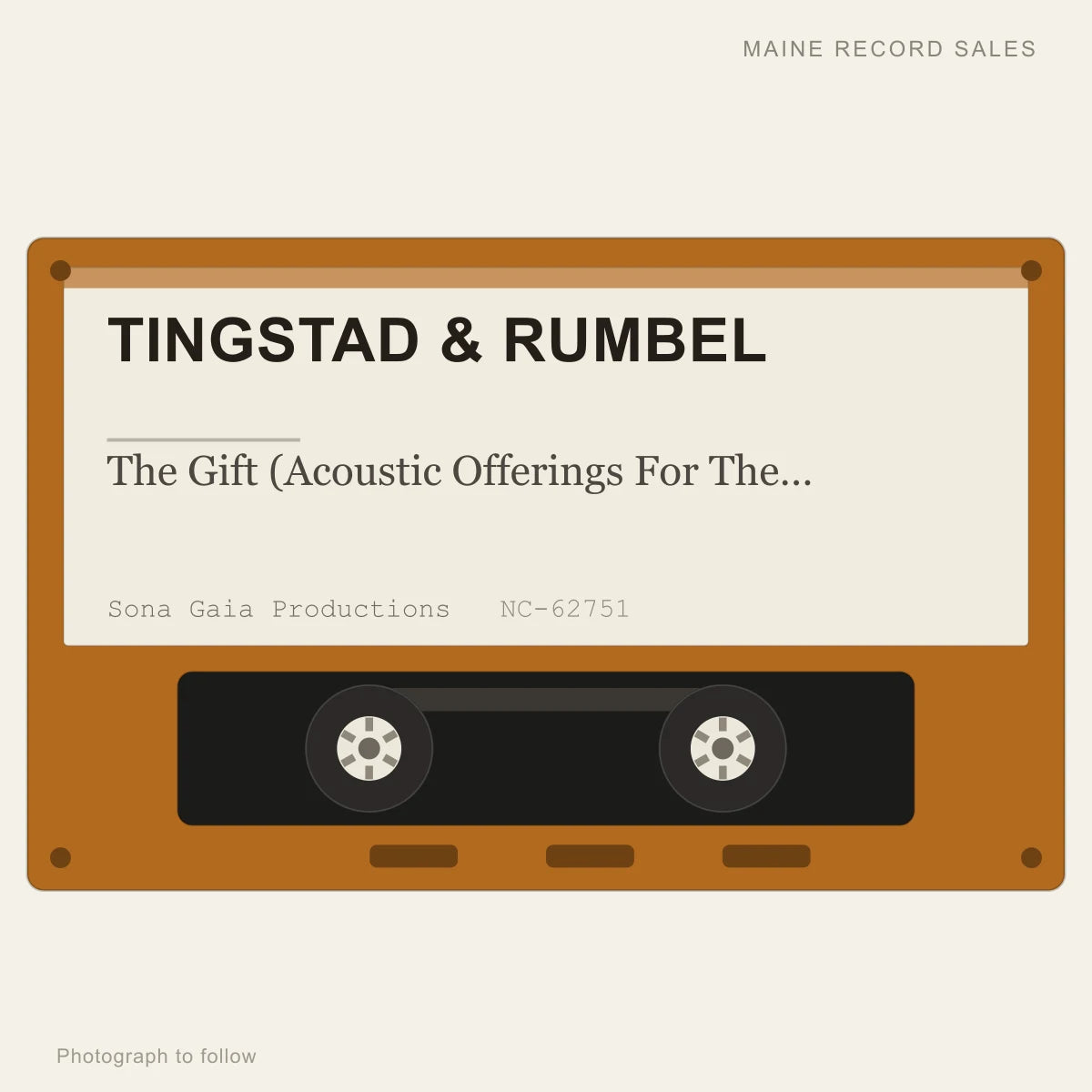 Tingstad & Rumbel - The Gift (Acoustic Offerings For The Holiday Season) (placeholder, photograph to follow)