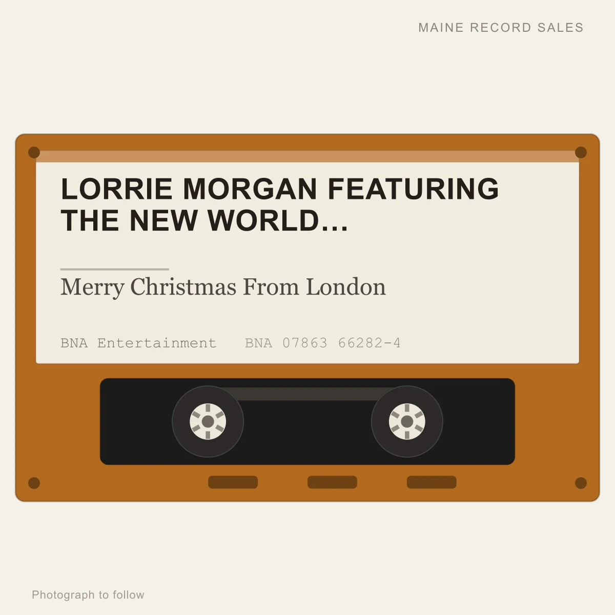 Lorrie Morgan Featuring The New World Philharmonic - Merry Christmas From London (placeholder, photograph to follow)