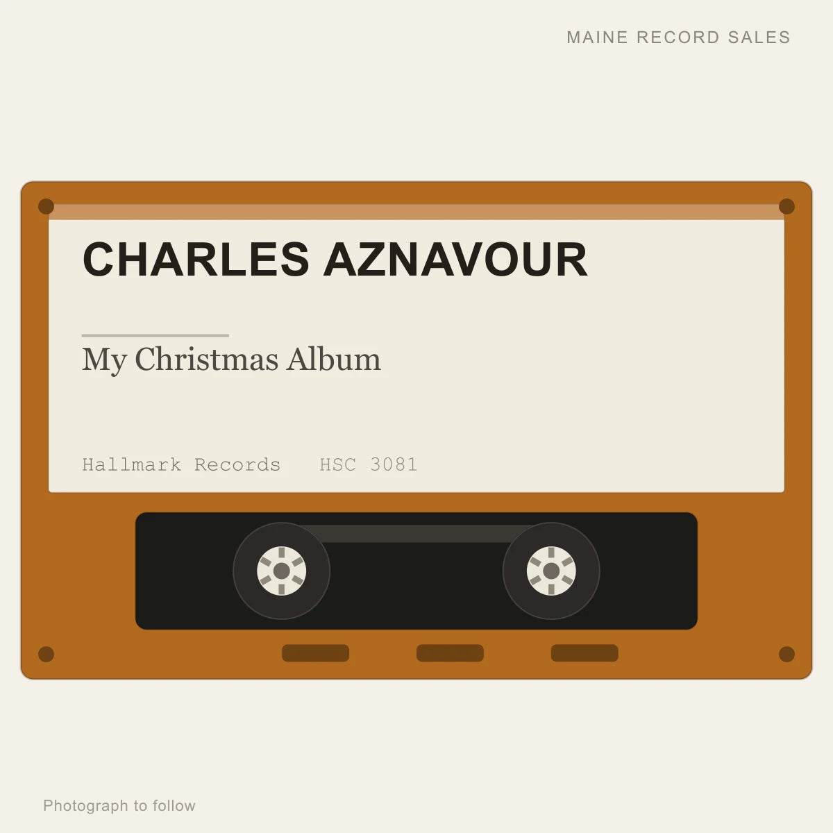 Charles Aznavour - My Christmas Album (placeholder, photograph to follow)