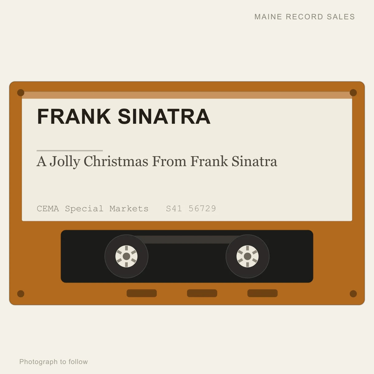 Frank Sinatra - A Jolly Christmas From Frank Sinatra (placeholder, photograph to follow)