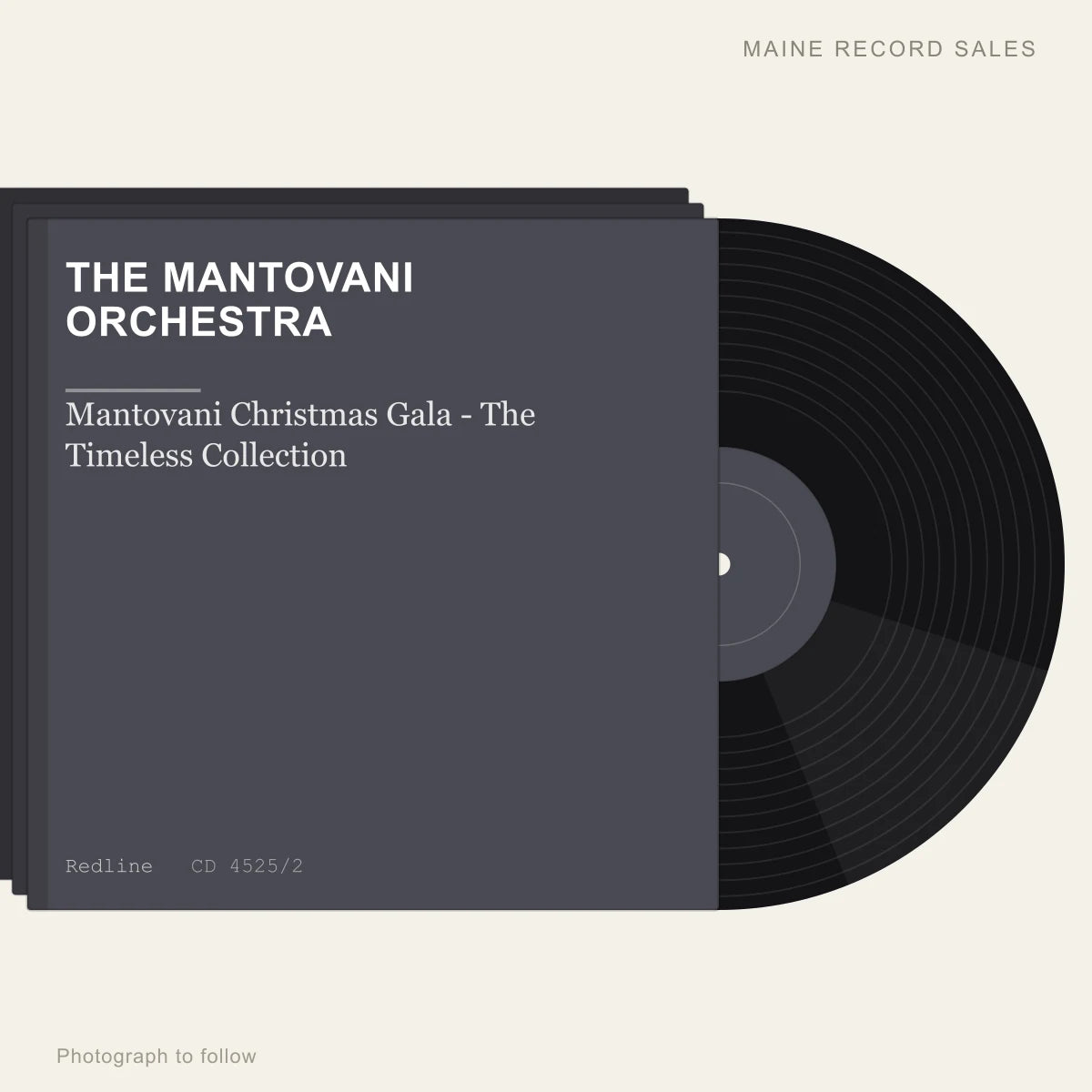 The Mantovani Orchestra - Mantovani Christmas Gala - The Timeless Collection (placeholder, photograph to follow)