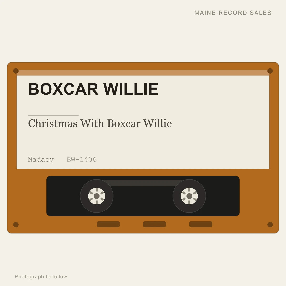 Boxcar Willie - Christmas With Boxcar Willie (placeholder, photograph to follow)