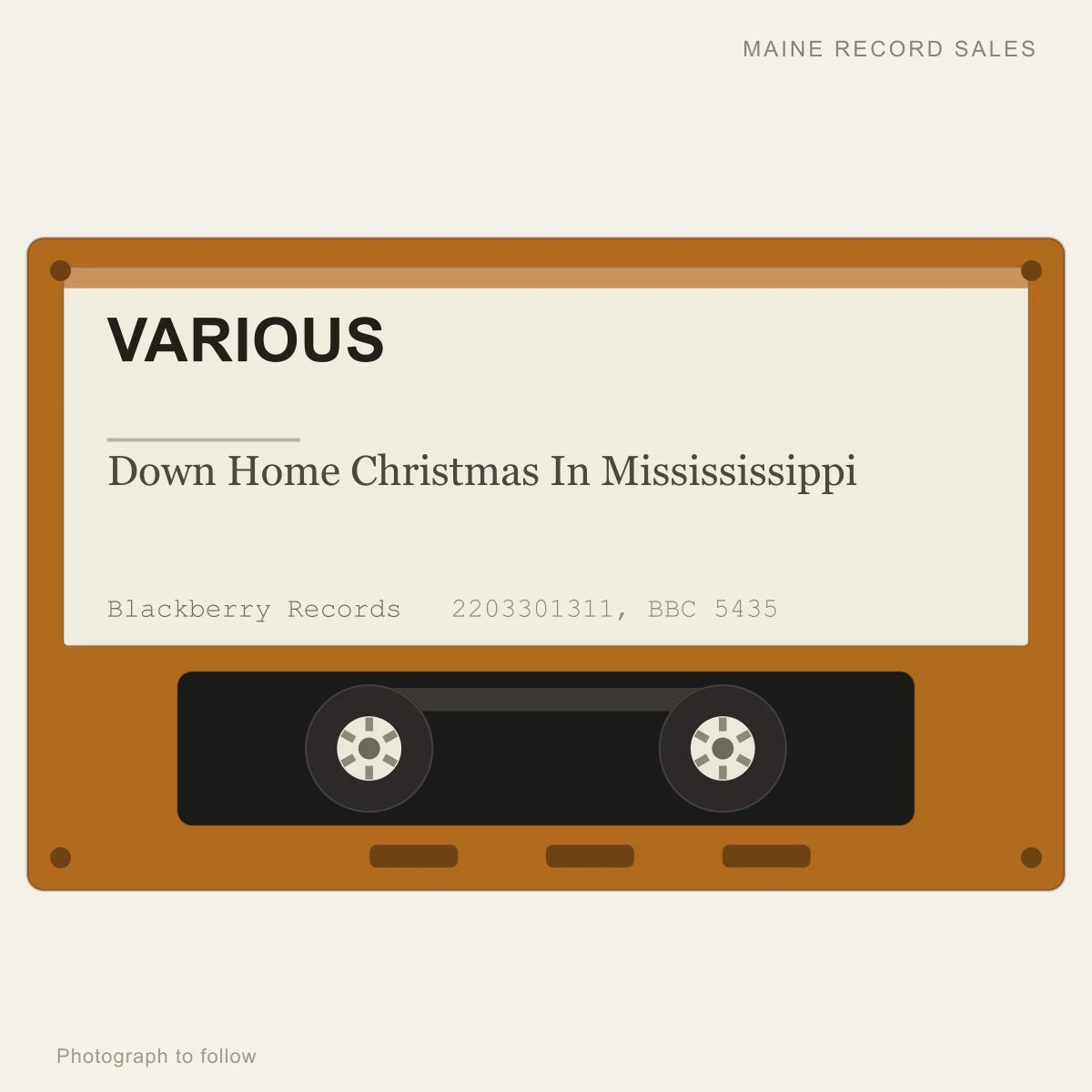 Various - Down Home Christmas In Missississippi (placeholder, photograph to follow)