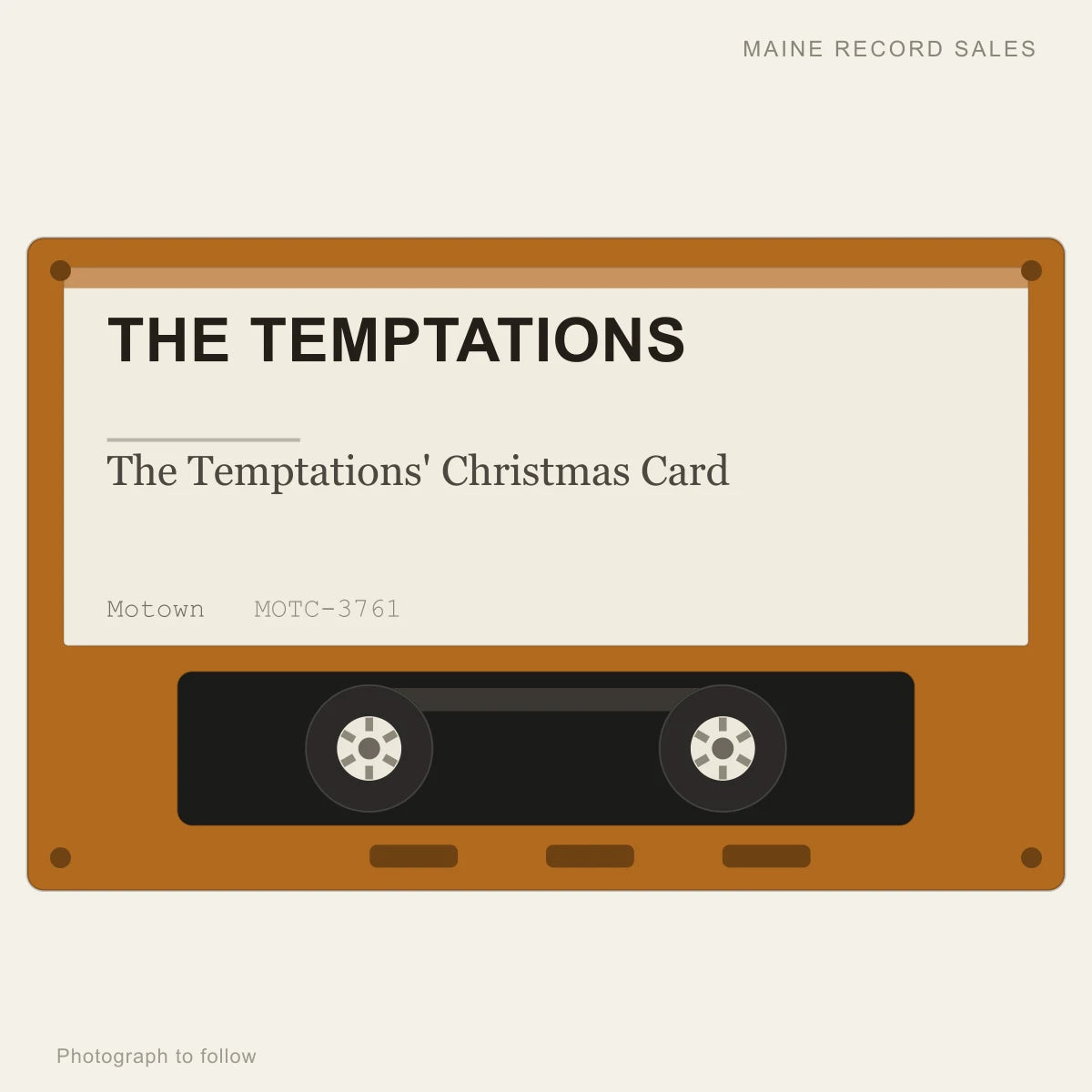 The Temptations - The Temptations' Christmas Card (placeholder, photograph to follow)